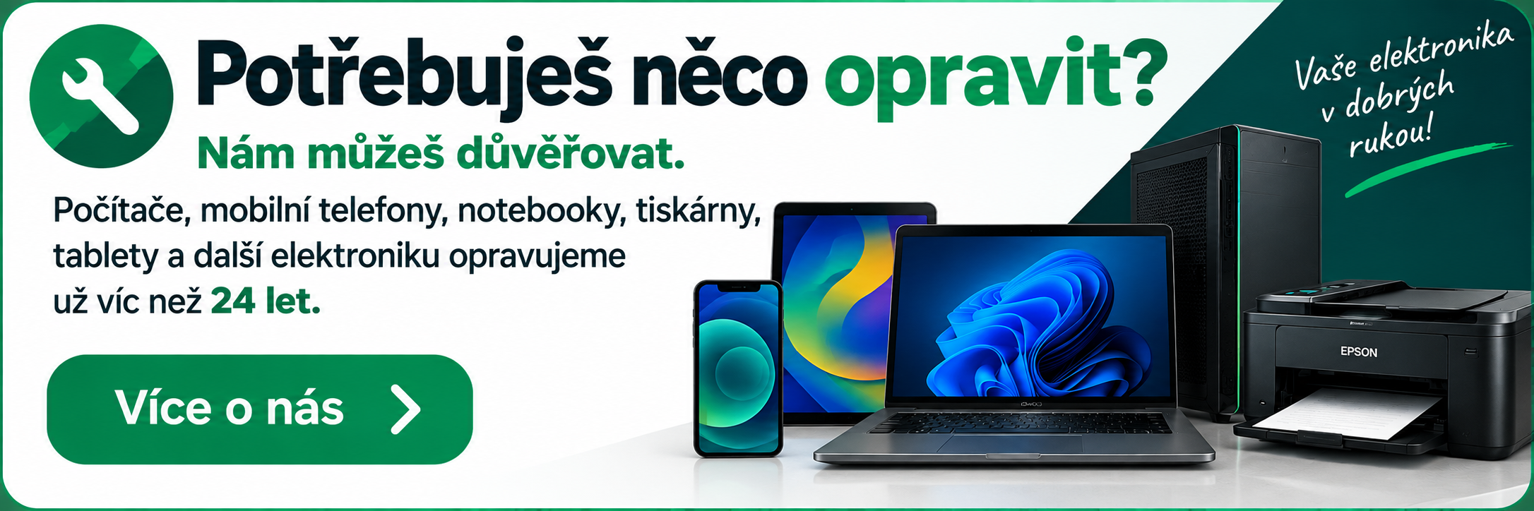 Potřebuješ něco opravit?